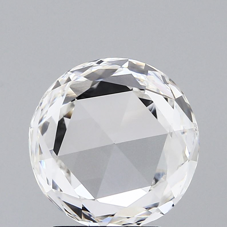 3.06 Carat Rose Cut Diamond, F, VVS2