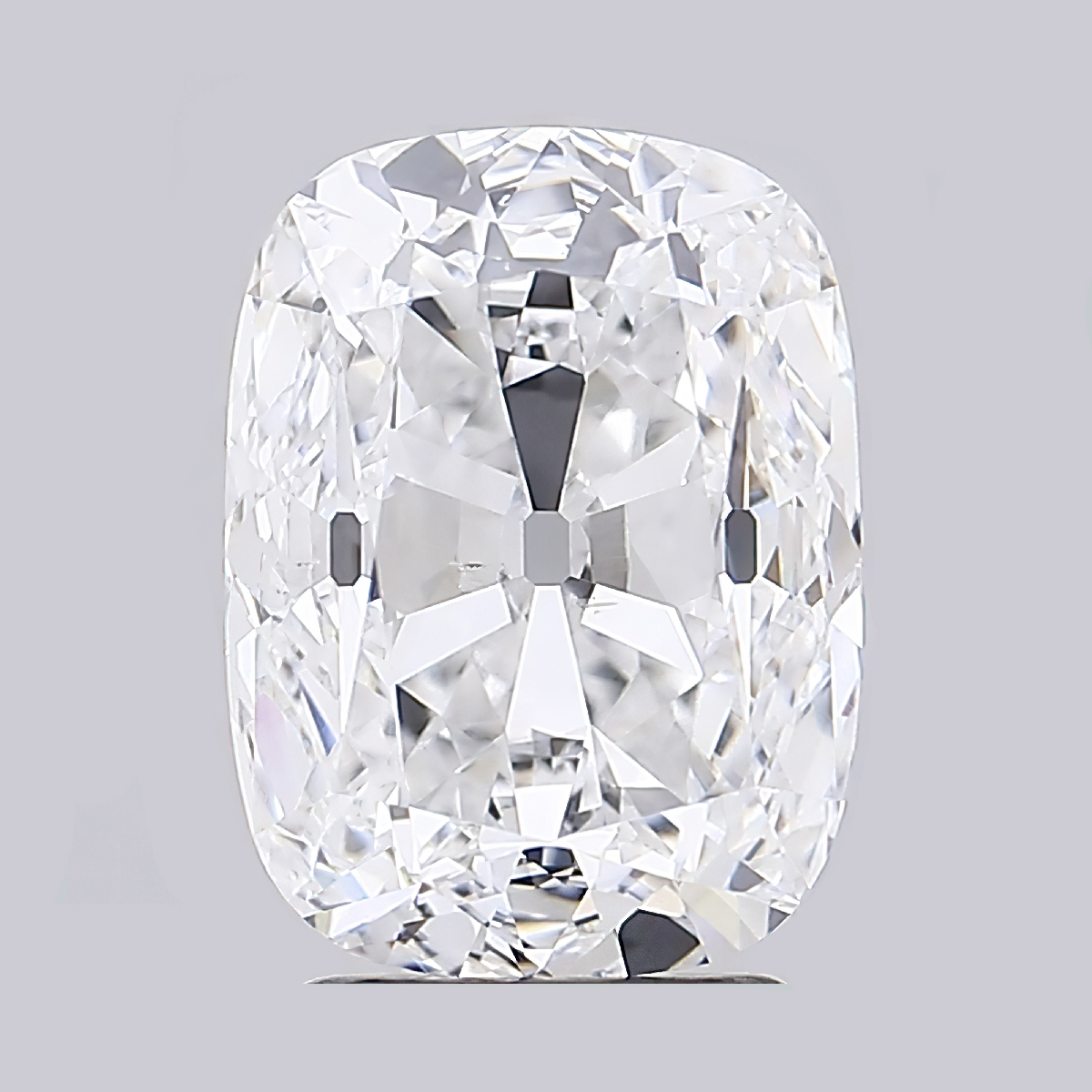 3.50 Carat Old Mine Cut Diamond, D, VS1