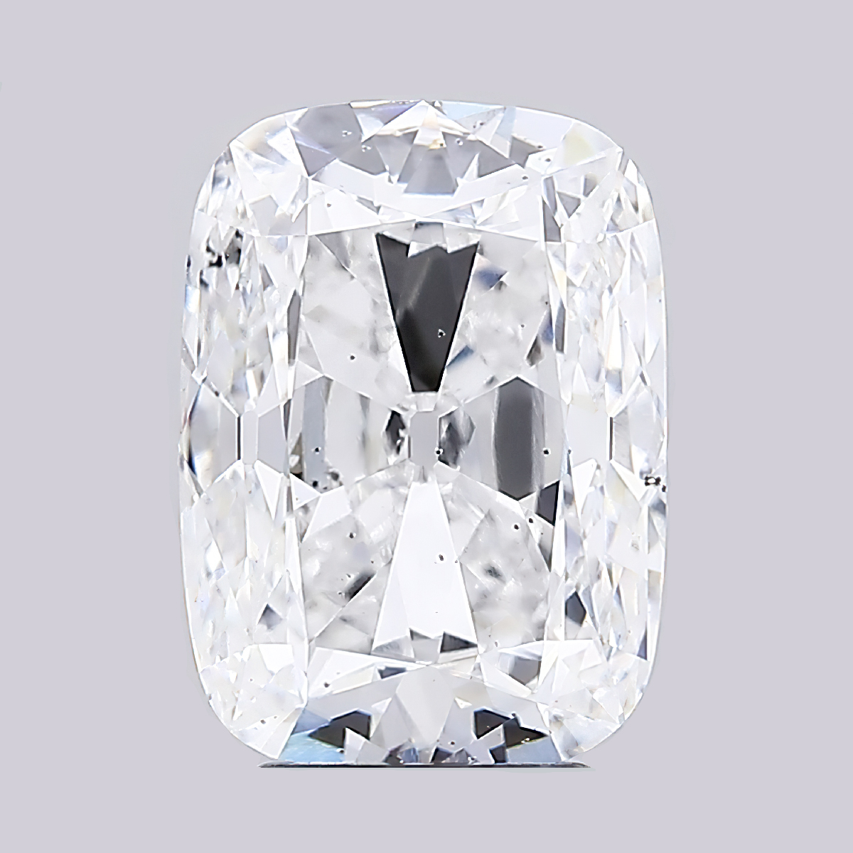 5.01 Carat Old Mine Cut Diamond, E, VS2