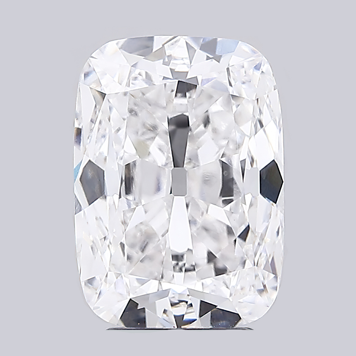 5.02 Carat Old Mine Cut Diamond, E, VVS2