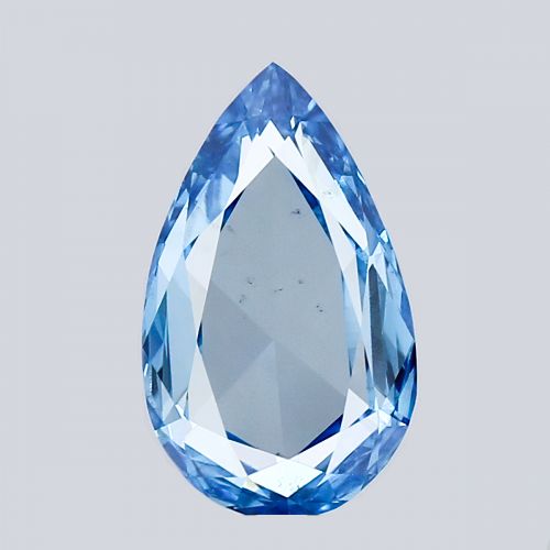 1.18 Carat Rose Cut Diamond, Blue, VS2