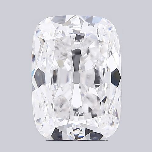 5.02 Carat Old Mine Cut Diamond, E, VVS2