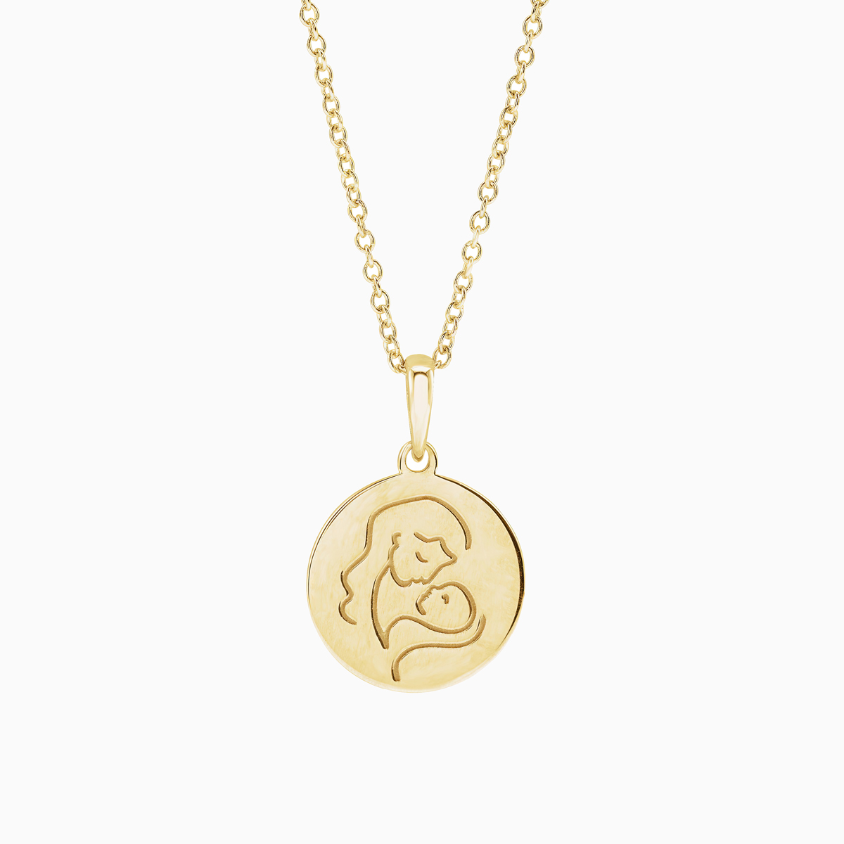 Mom and baby pendant on sale