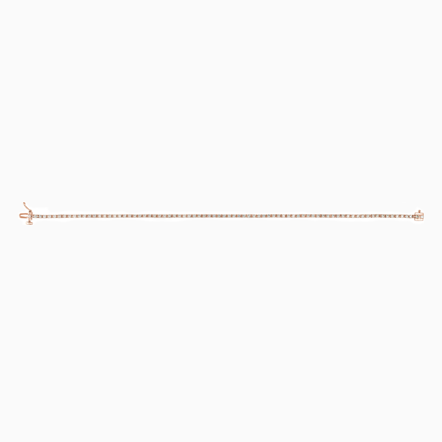 Dainty Diamond Tennis Bracelet 14k Gold