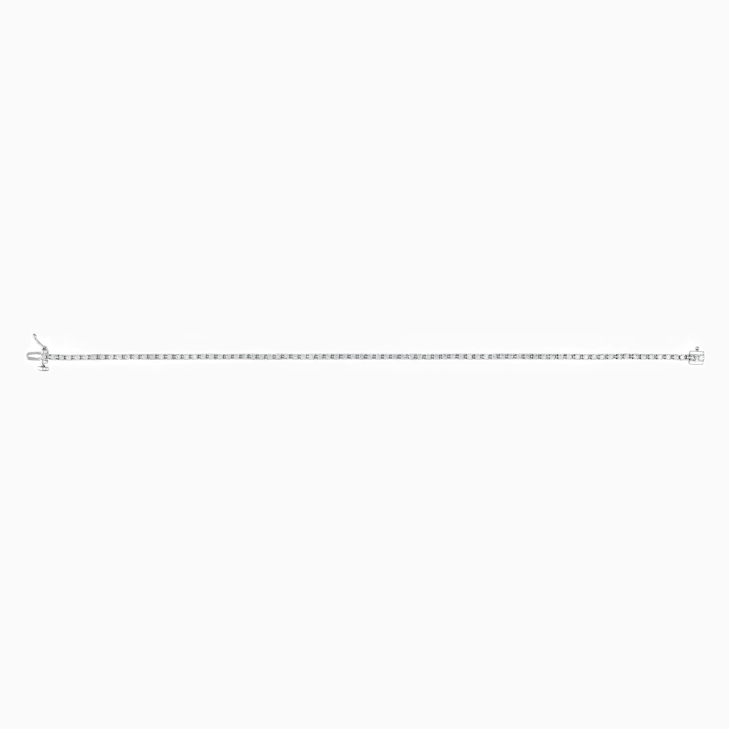 Dainty Diamond Tennis Bracelet 14k Gold