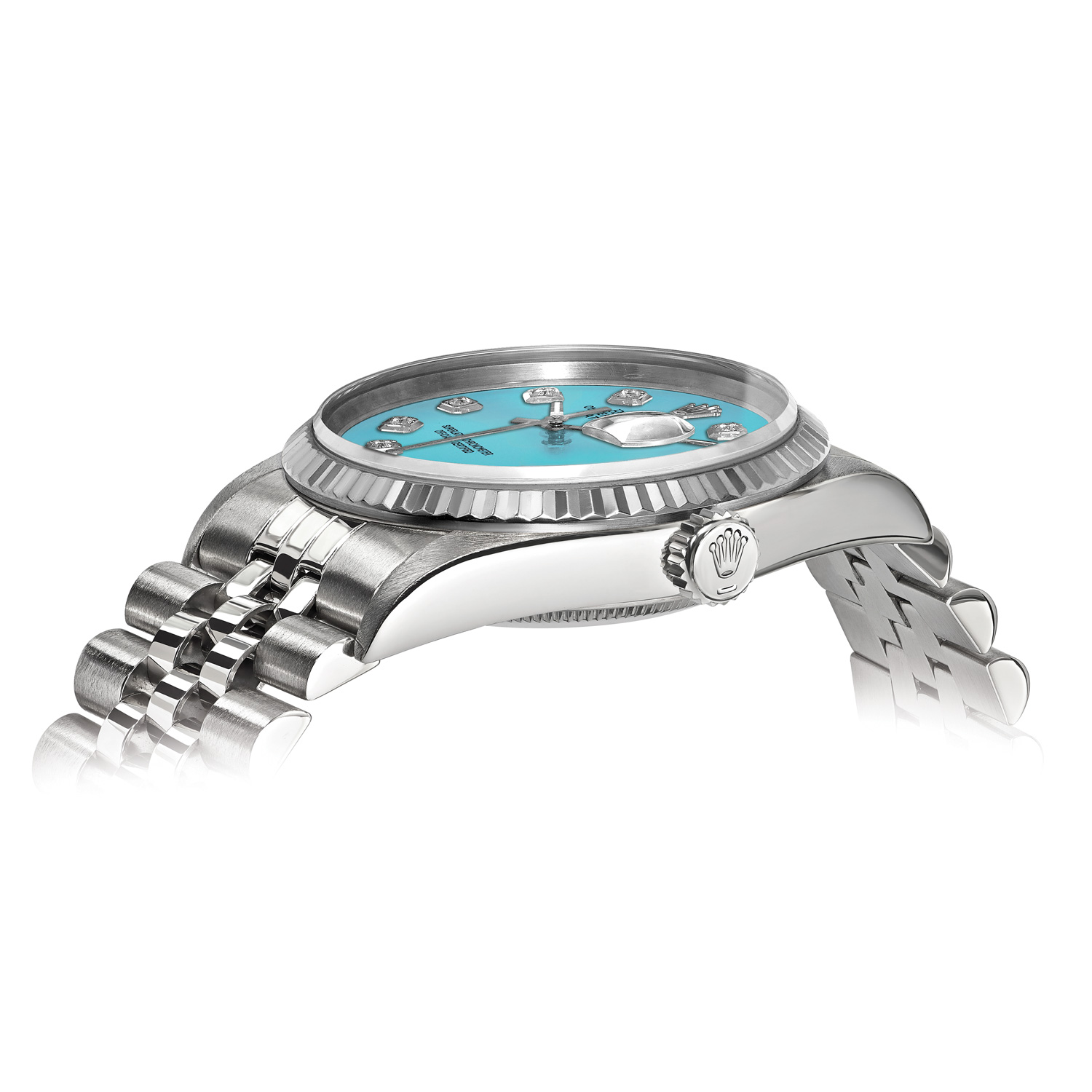 Rolex Jubilee Datejust 10159TL Teal Diamond Dial