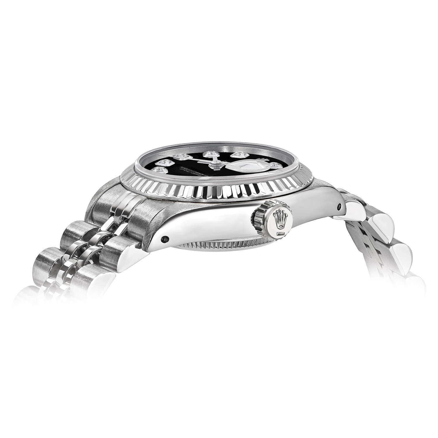 Rolex Jubilee Datejust 20151 Diamond Dial and 18k Fluted Bezel