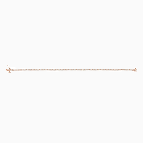 Dainty Diamond Tennis Bracelet 14k Gold