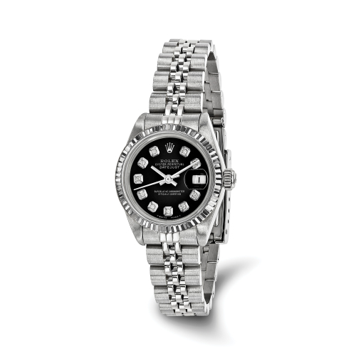 Rolex Jubilee Datejust 20151 Diamond Dial and 18k Fluted Bezel