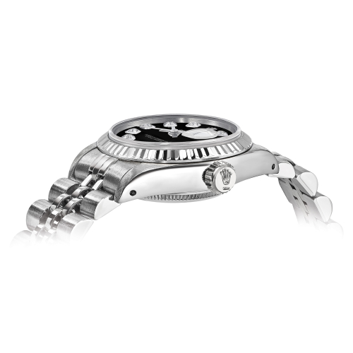 Rolex Jubilee Datejust 20151 Diamond Dial and 18k Fluted Bezel