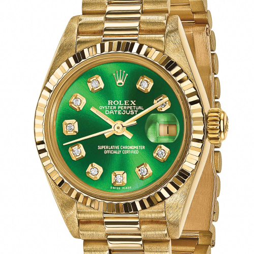 Rolex  Presidential Green Diamond Dial 26mm