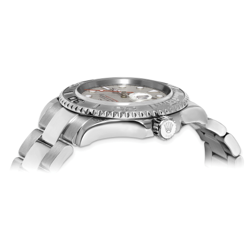 Rolex Yacht Master 10654 Silver Dial Watch 40mm