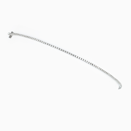 One-Carat Lab-Grown Diamond Tennis Bracelet, 14k Gold