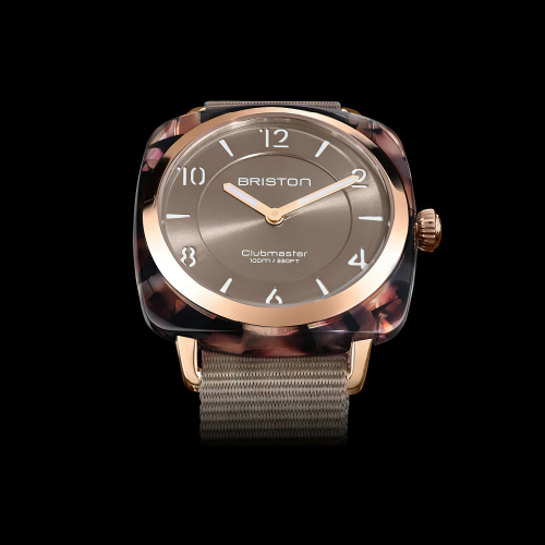 Briston Clubmaster Chic HM - Grey Taupe, 36mm Quartz
