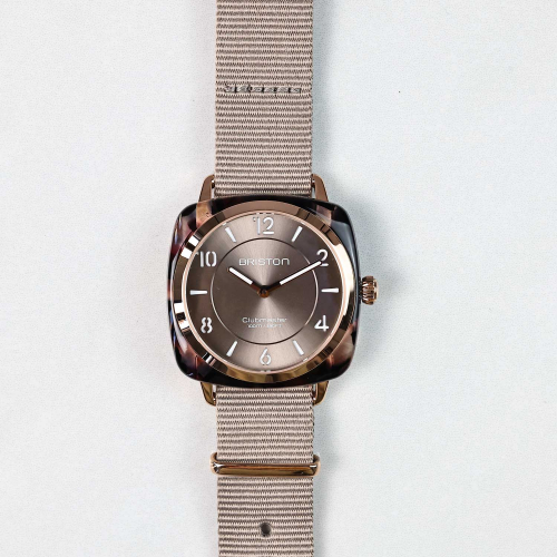 Briston Clubmaster Chic HM - Grey Taupe, 36mm Quartz