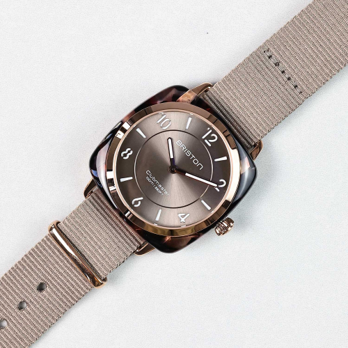 Briston Clubmaster Chic HM - Grey Taupe, 36mm Quartz
