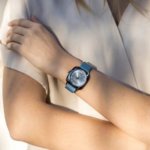 Briston Clubmaster Chic HM - Ice Blue, 36mm Quartz