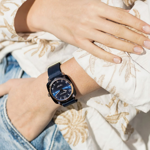 Briston Clubmaster Chic HM - Midnight Blue, 36mm Quartz