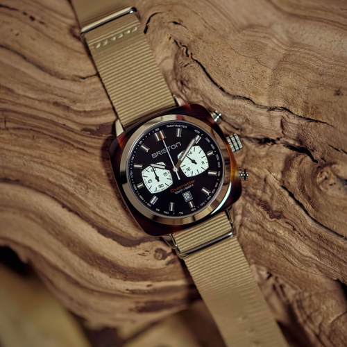 Briston Clubmaster Sport Chronograph - Black, 42mm Quartz