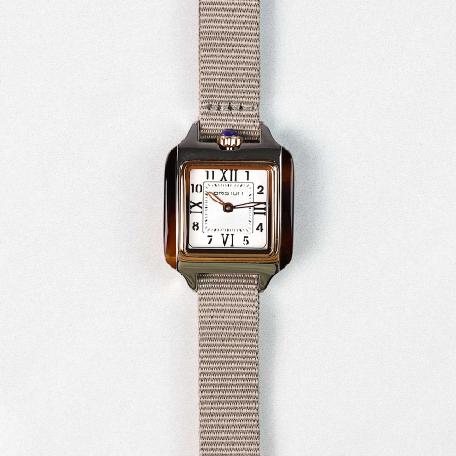 Briston Streamliner Kennedy HM - Gold, White, 30mm Quartz
