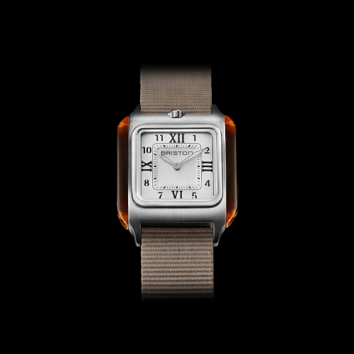 Briston Streamliner Kennedy HM - White, 30mm Quartz