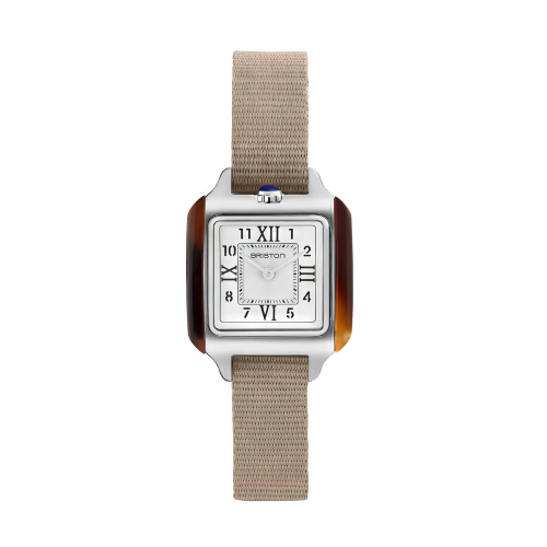 Briston Streamliner Kennedy Petite - White, 25mm Quartz