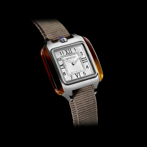 Briston Streamliner Kennedy Petite - White, 25mm Quartz