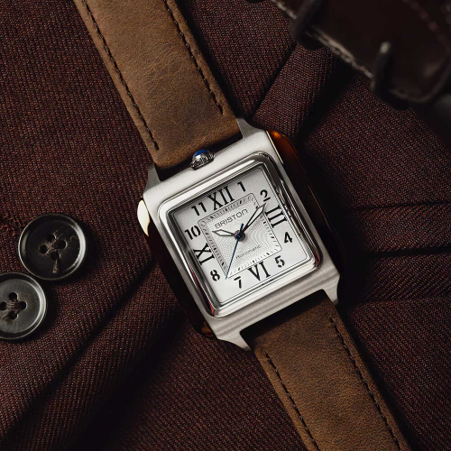 Briston Streamliner Kennedy - White, 36mm Automatic