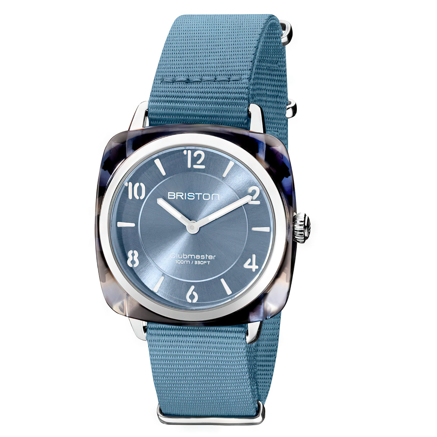 Briston Clubmaster Chic HM - Ice Blue, 36mm Quartz