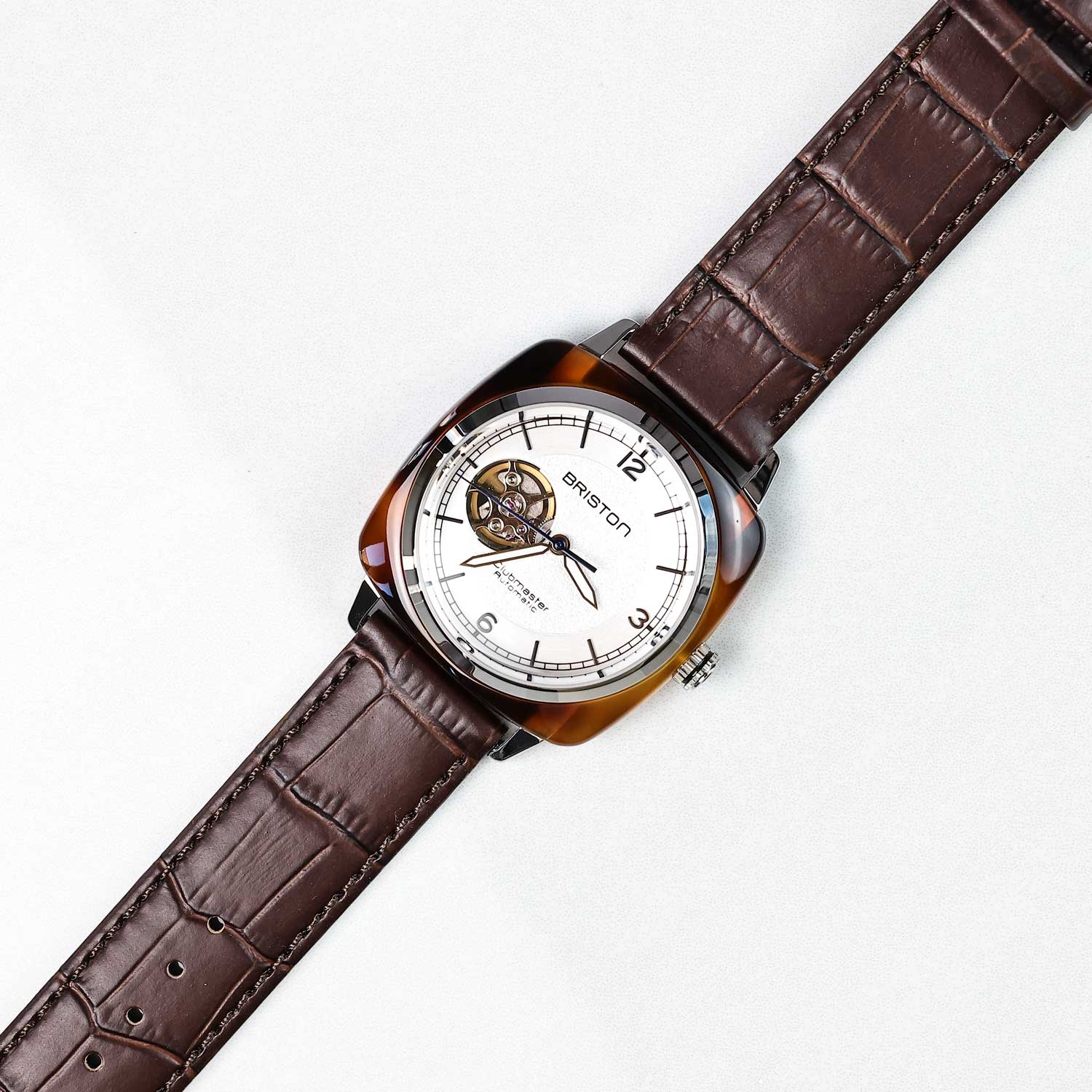 Briston Clubmaster Legend Classic Open - White, 39mm Automatic