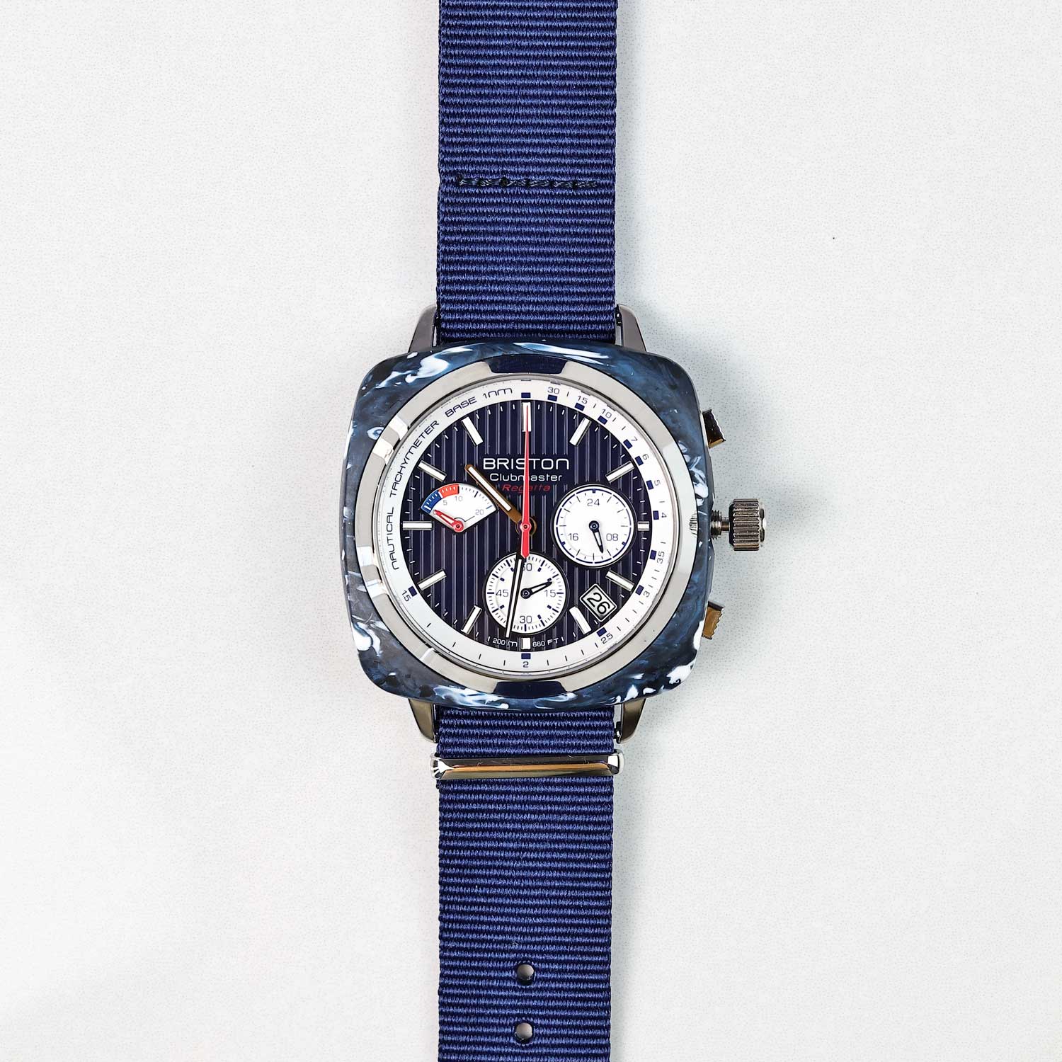 Briston Clubmaster Regatta x The Most Beautiful Bays in the World ?-Blue, 42mm Mecha-Quartz