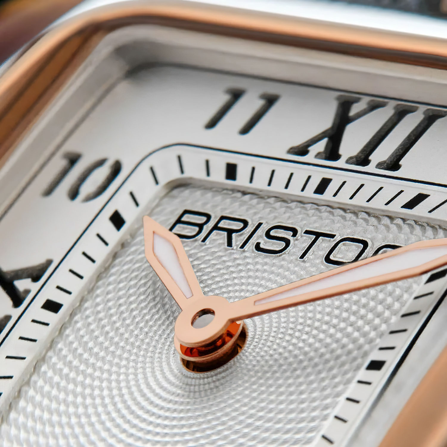 Briston Streamliner Kennedy HM - Gold, White, 30mm Quartz