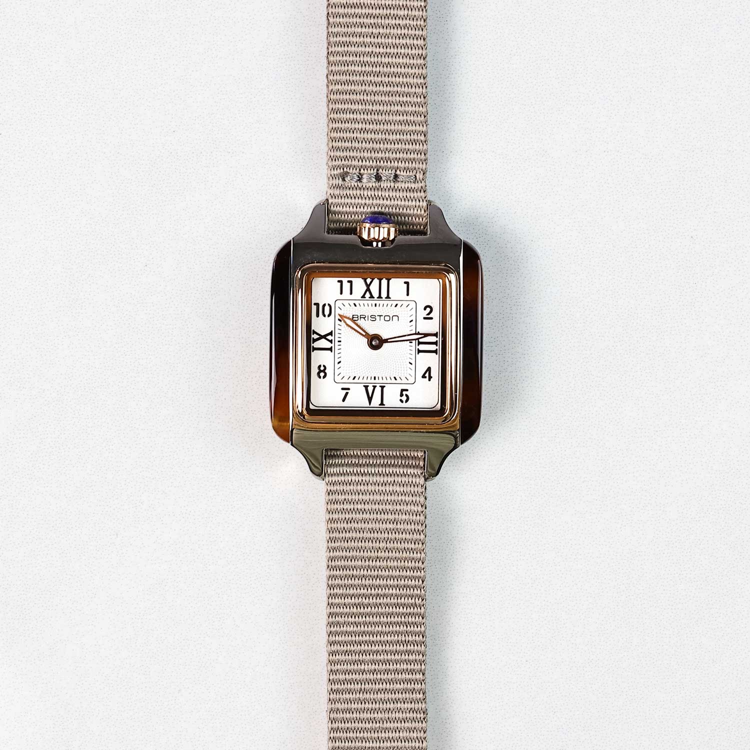 Briston Streamliner Kennedy HM - Gold, White, 30mm Quartz