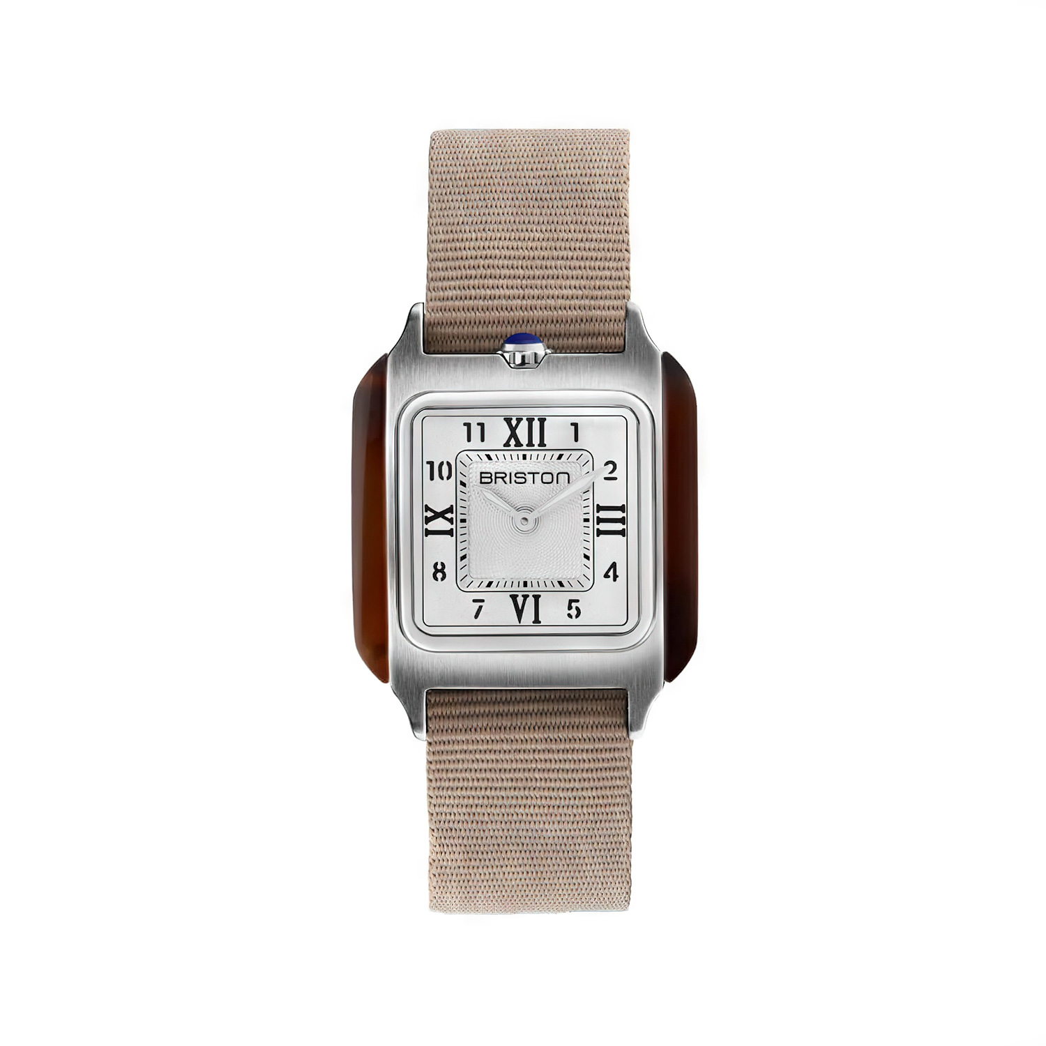 Briston Streamliner Kennedy HM - White, 30mm Quartz