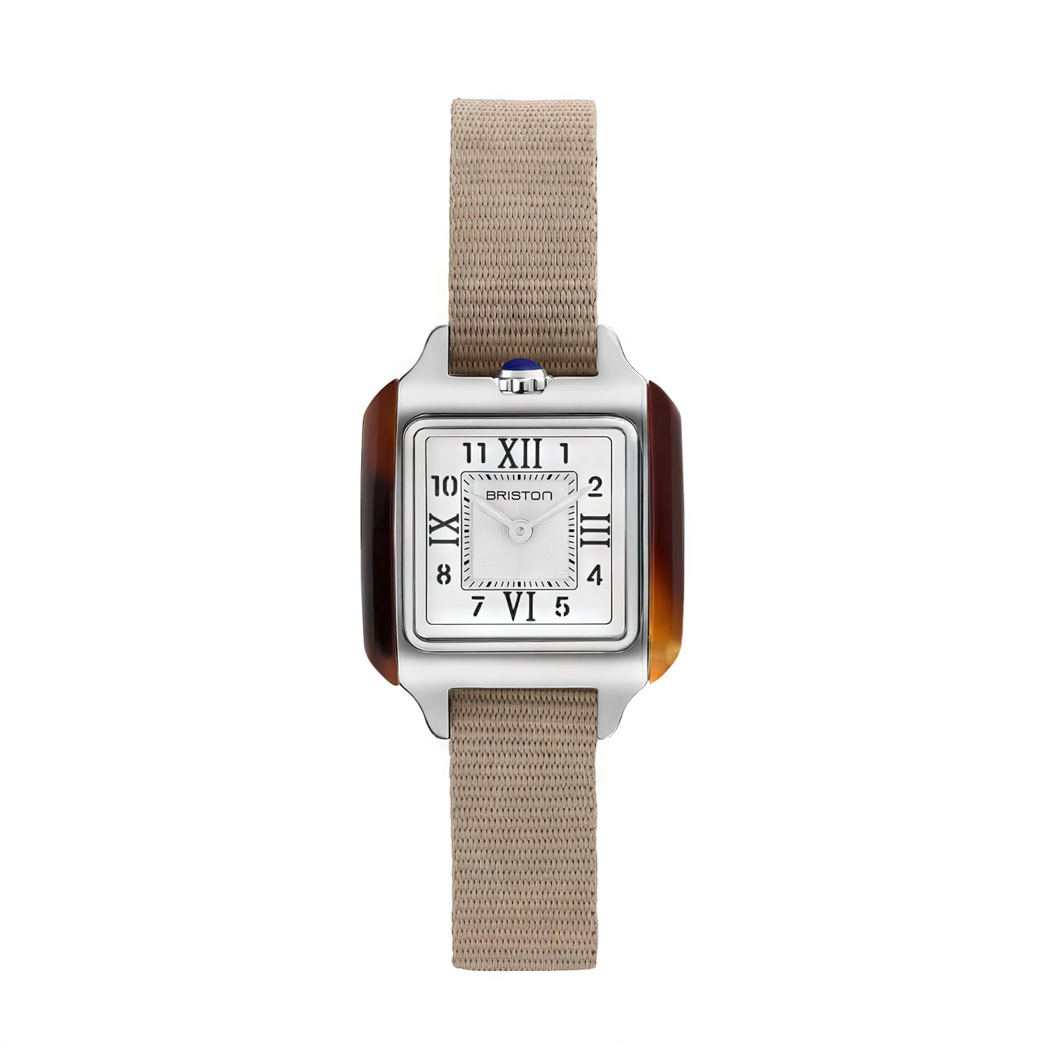 Briston Streamliner Kennedy Petite - White, 25mm Quartz