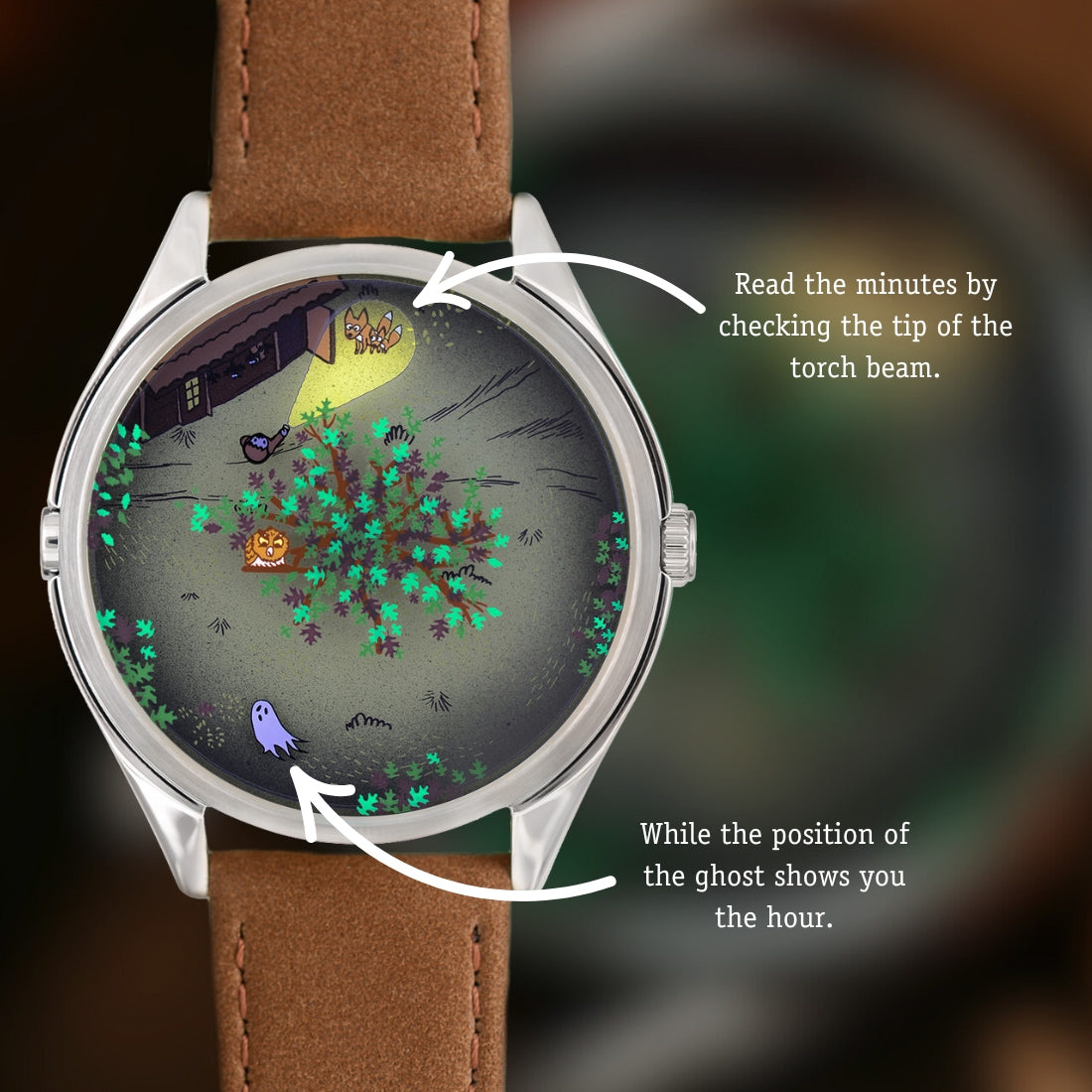 MJW Night Howl, 37mm, Quartz