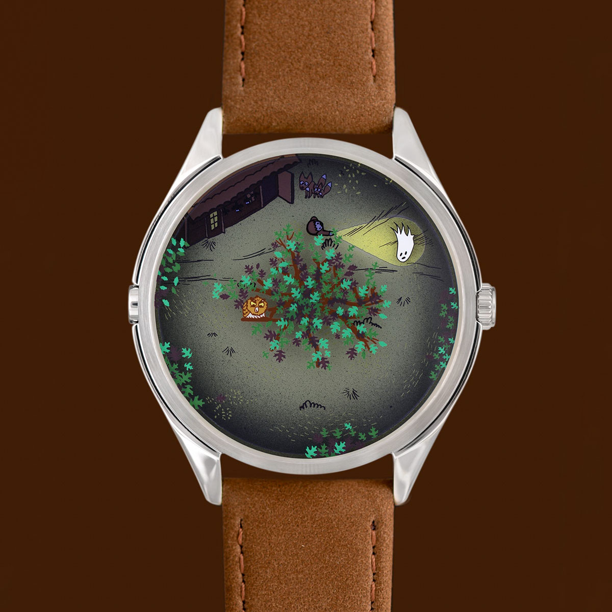 MJW Night Howl, 37mm, Quartz