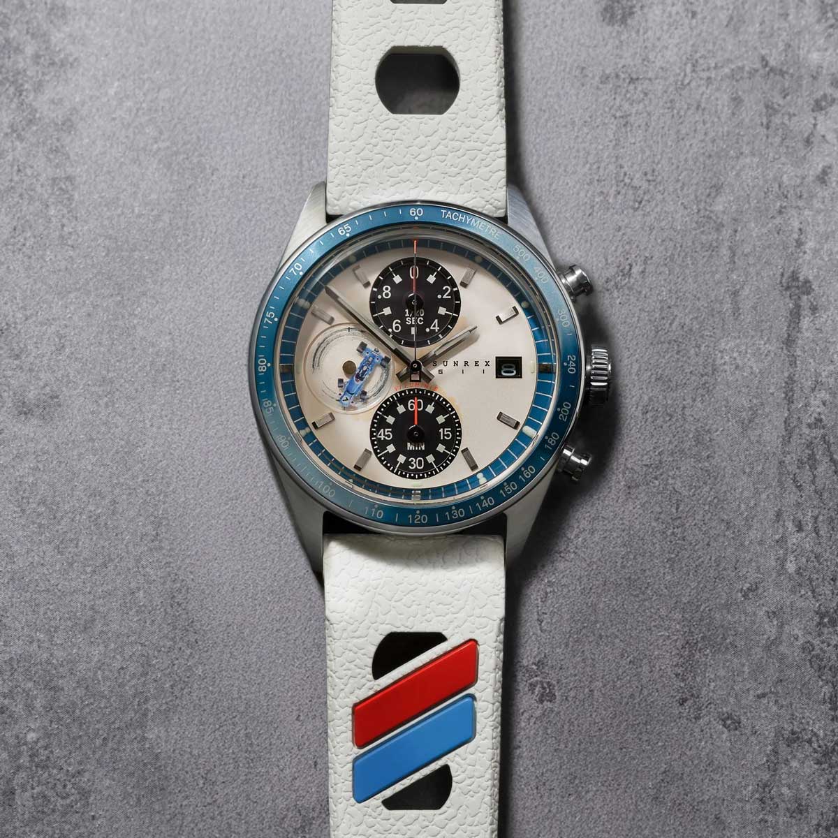 Sunrex 611, 37mm Solar Chronograph