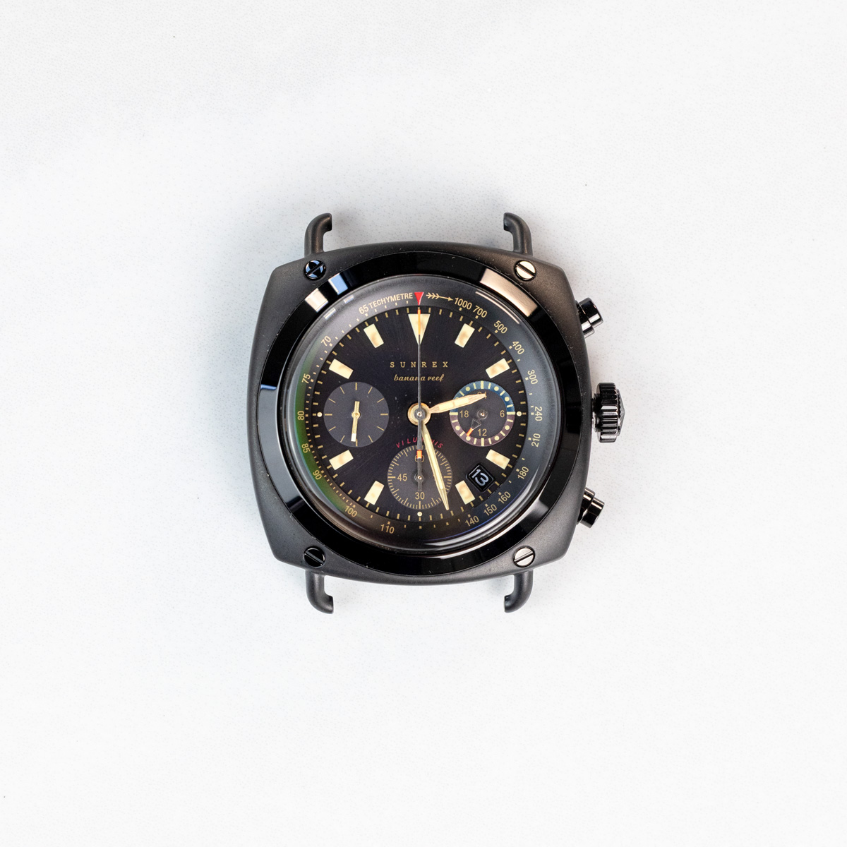 Sunrex Banana Reef, 40mm Solar Chronograph