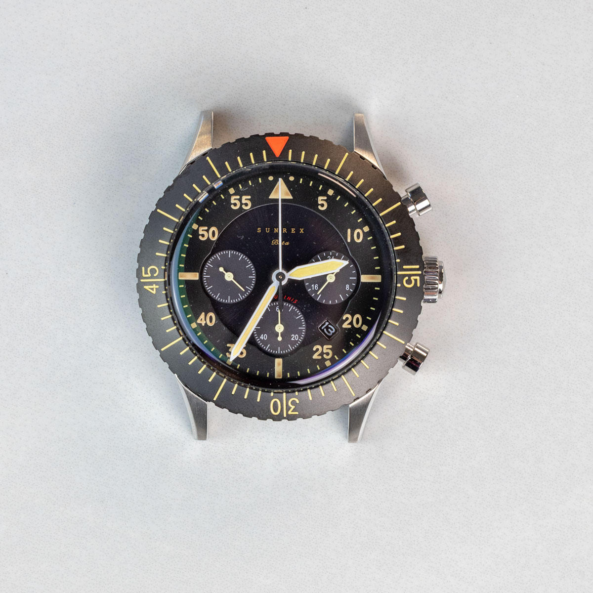 Sunrex Beta, 41mm Solar Chronograph