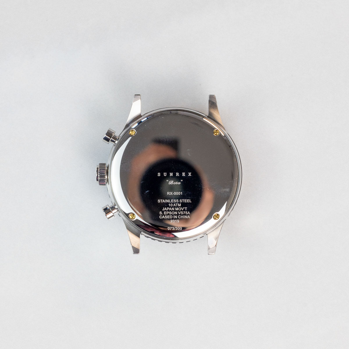 Sunrex Beta, 41mm Solar Chronograph