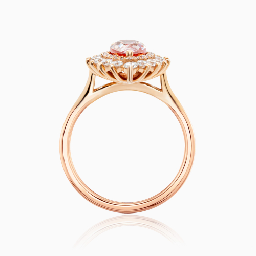 The Waltz Ring, Pink Sapphire , 18k Rose Gold