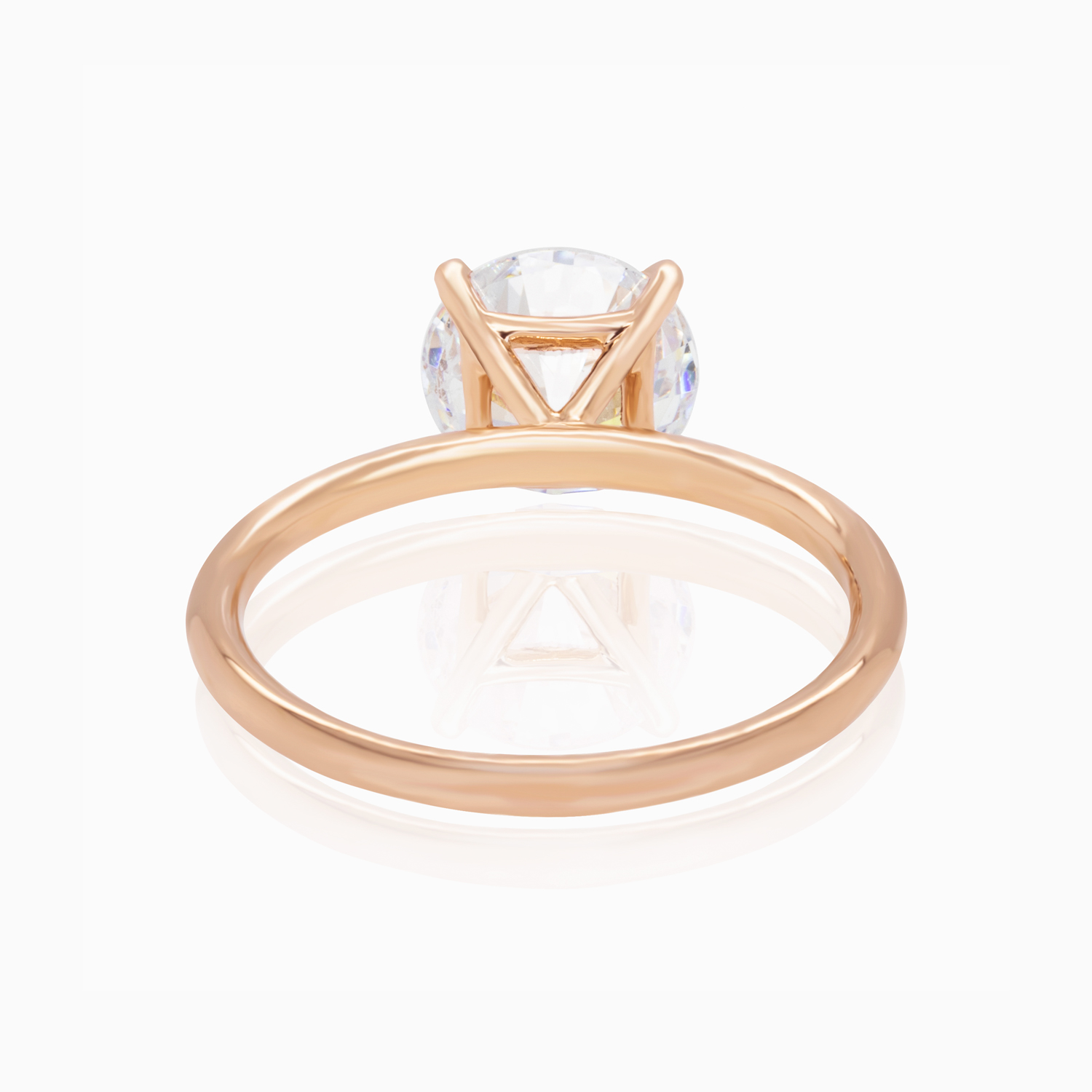 Dino Lonzano Solitaire Diamond Engagement Ring, Lab-Grown