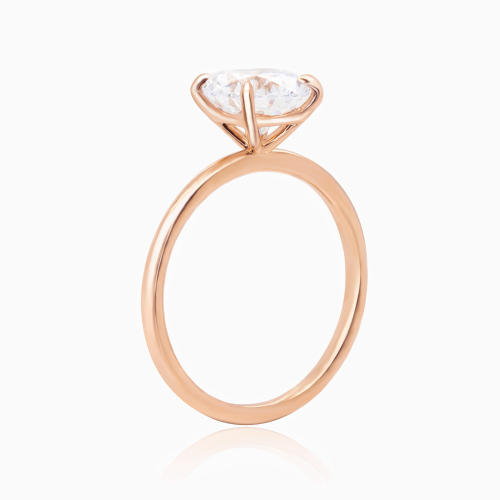 Dino Lonzano Solitaire Diamond Engagement Ring, Lab-Grown