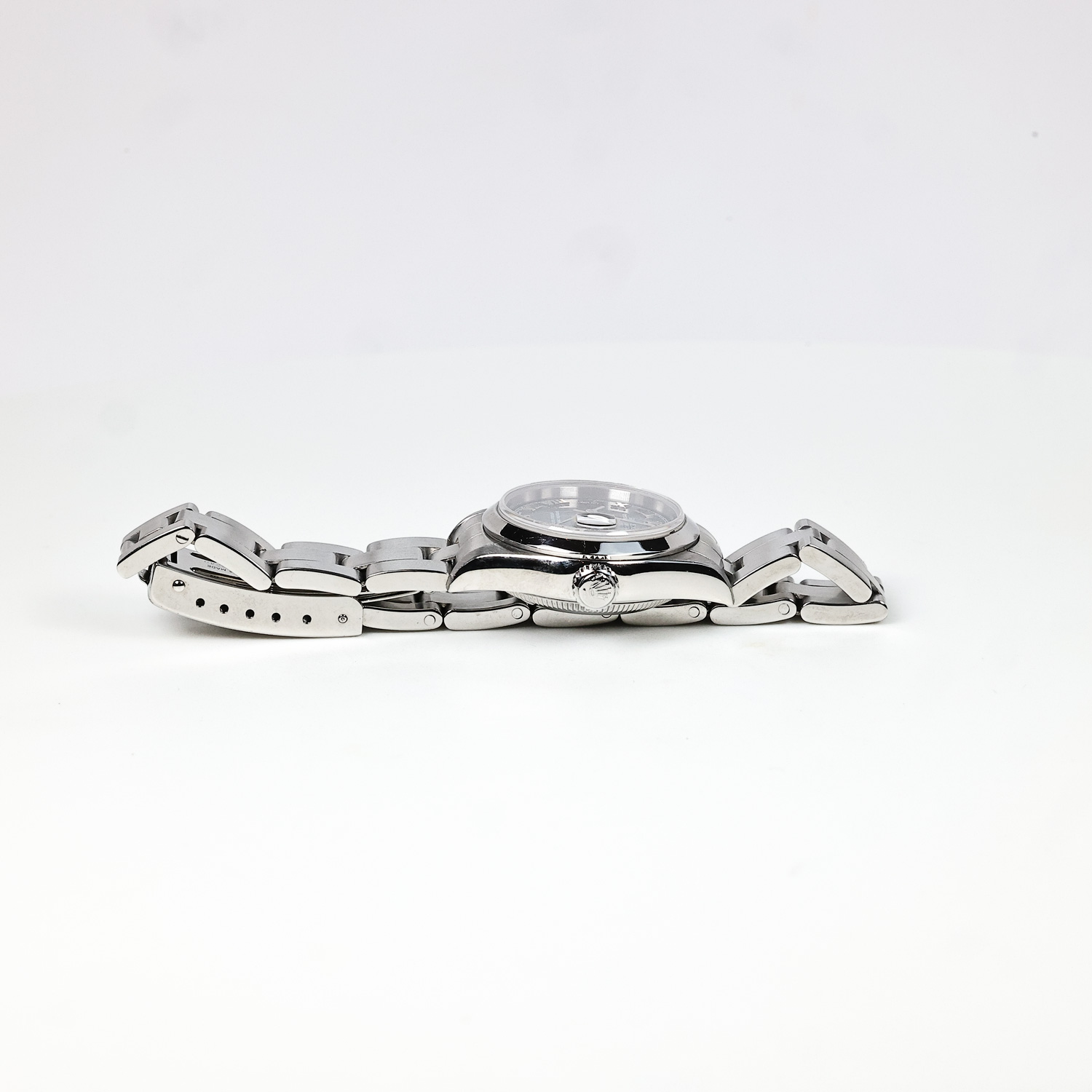 Rolex Oyster Perpetual Date Blue Dial Ladies Watch