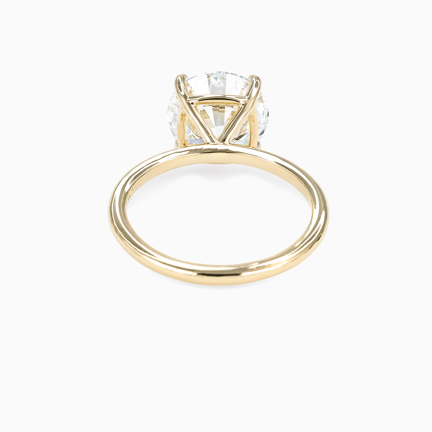Dino Lonzano Solitaire Engagement Ring, 18k Gold