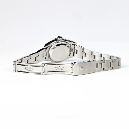 Rolex Oyster Perpetual Date Blue Dial Ladies Watch