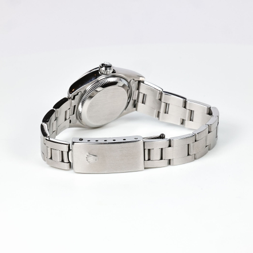 Rolex Oyster Perpetual Date Blue Dial Ladies Watch