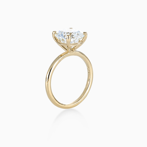 Dino Lonzano Solitaire Engagement Ring, 18k Gold