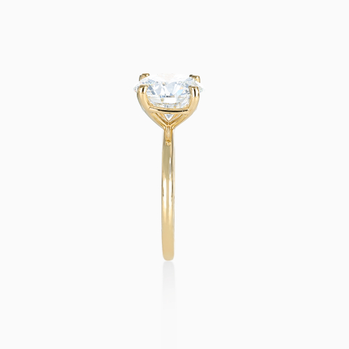 Dino Lonzano Solitaire Engagement Ring, 18k Gold